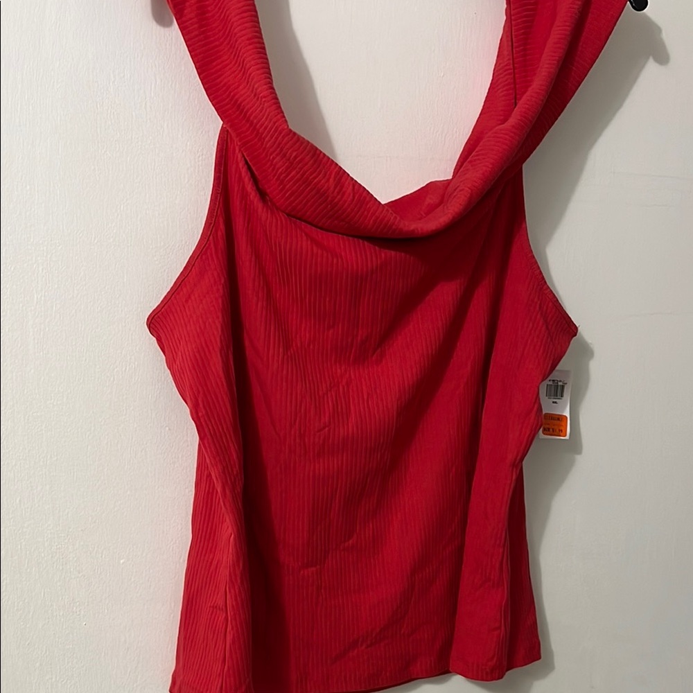Old Navy Red Backless Tank Top